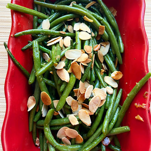 Green Beans Almondine My Cancale Kitchen