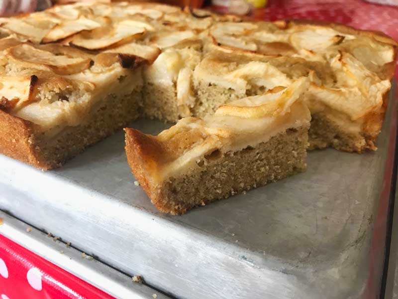 breton butter buckwheat apple cake quick