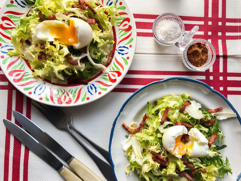Frisée Salad with Lardons