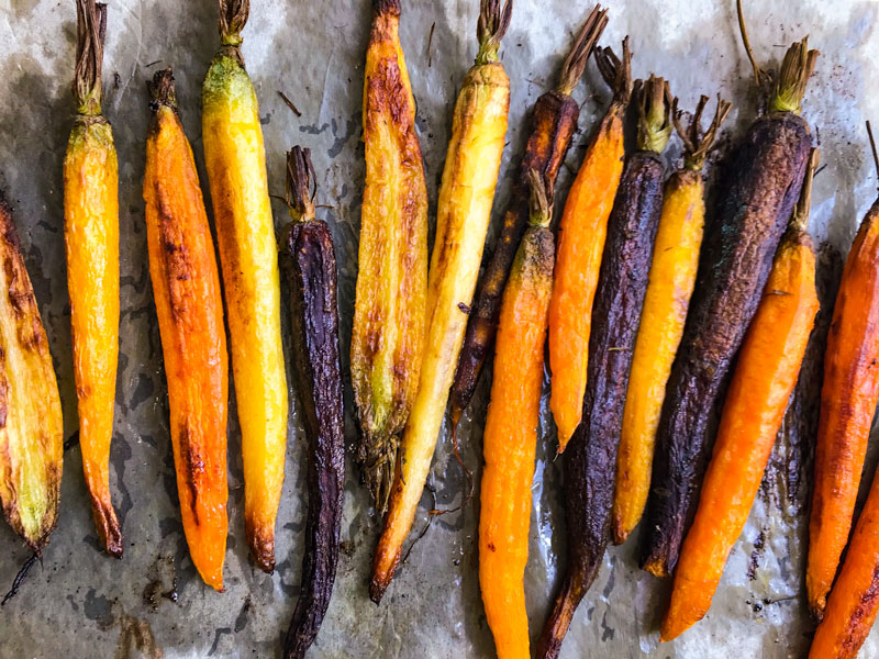 Roasted Carrots with Toasted Cumin and Coriander