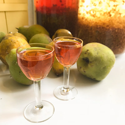Quince Cordial (Quince Brandy)