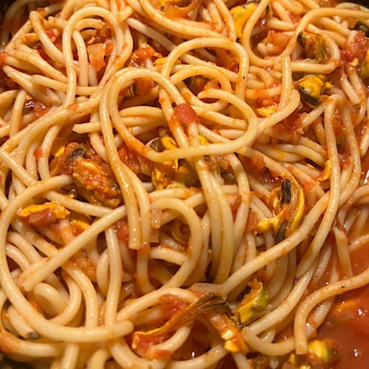 Recette de Spaghettis aux moules